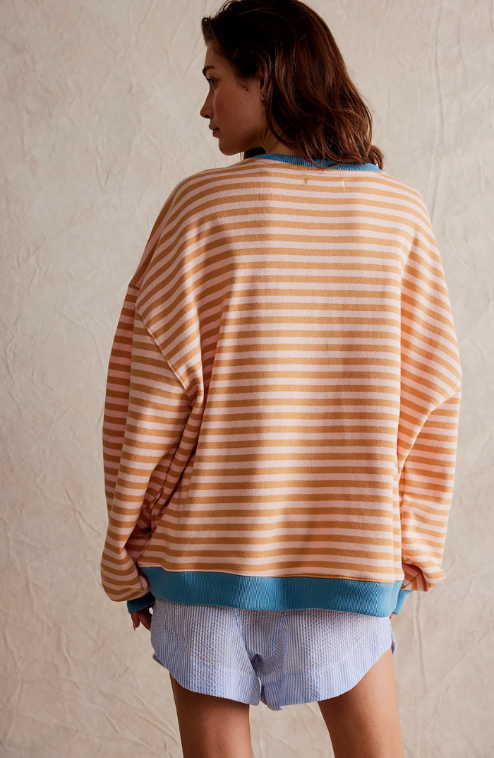 CHARLOTTE™ | STRIPED OVERSIZED-PULLOVER