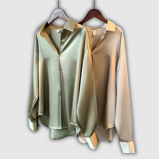 ZOE™ | WOMEN'S SATIN SHIRT