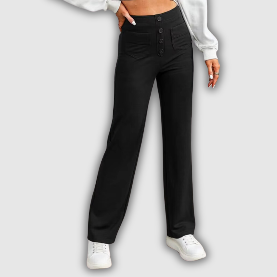 ELEANOR™ | CASUAL STRETCH HOSE WITH HIGH WAIST