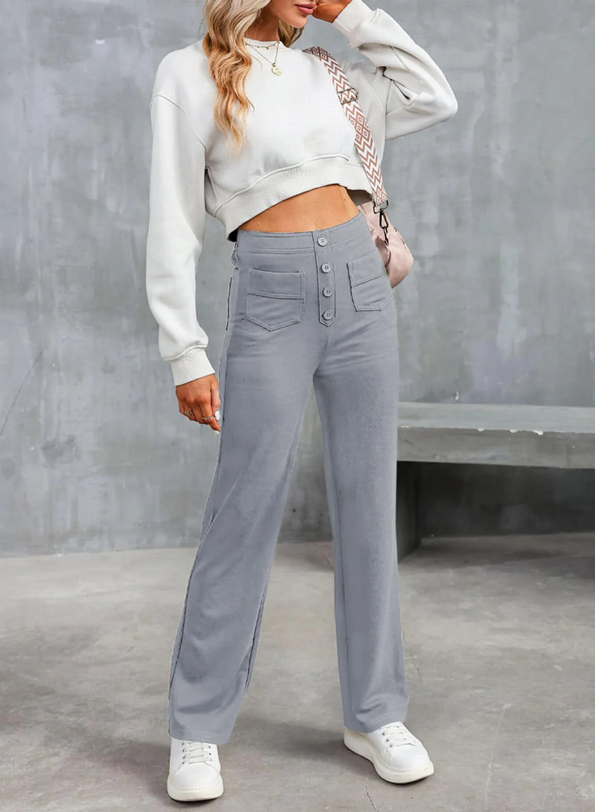 ELEANOR™ | CASUAL STRETCH HOSE WITH HIGH WAIST