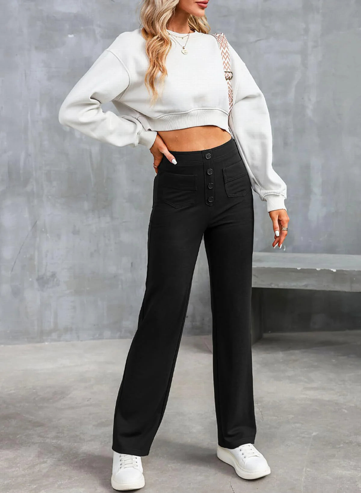 ELEANOR™ | CASUAL STRETCH HOSE WITH HIGH WAIST