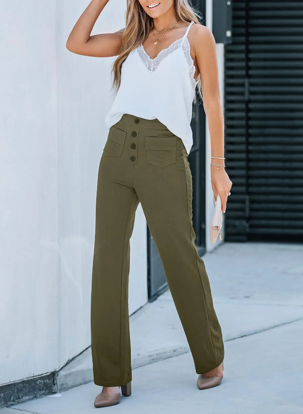 ELEANOR™ | CASUAL STRETCH HOSE WITH HIGH WAIST